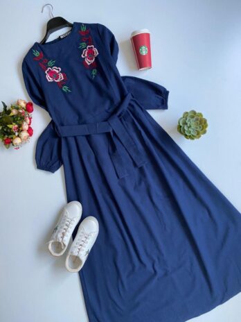 Embroidered dress